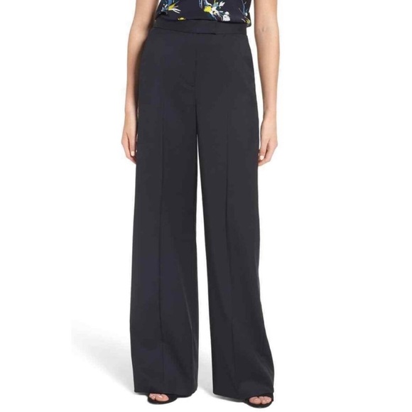 Lewit Pants - LEWIT Wool Black Trousers